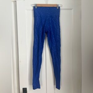 Carbon38 | High Rise Full-length Legging Leopard Takara Shine Strong Blue | S